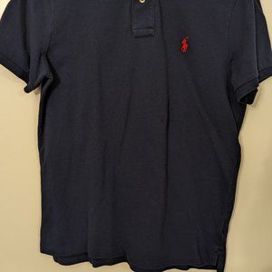 Polo Ralph Lauren Men's Custom Slim Fit Polo Shirt - Navy, Size M